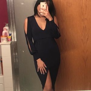 Windsor Navy Blue Evening Dress